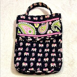 Vera Bradley Insulted Colorful Elephant Print Bag